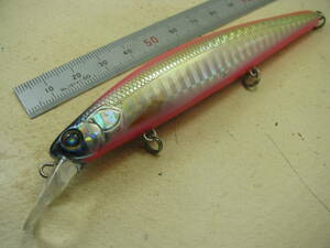 パズデザイン リード バックウォッシュ110S ピンク/ギンホロ 島 Pazdesign reed BackWash 重心移動 SaltwaterMinnow