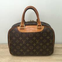 【10000円スタート】LOUIS VUITTON ヴィトン ハンドバッグ トゥルーヴィル M42228 モノグラム 南京錠有 レディース_画像4