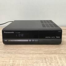 【500円スタート】Panasonic パナソニック CATV デジタル TZ-LS200P セットトップボックス リモコン・取説有 通電確認済み_画像2