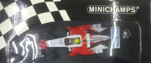 ★1/18 MINICHAMPS ミニチャンプス Panasonic TOYOTA Racing TF106 No.7 R.シューマッハ 2006 ミニカー