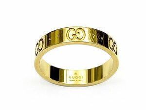 GUCCI グッチ レディース アイコンリング ICON #13 K18YG YBC073230001