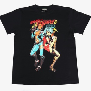 XLサイズ ロッキンジェリービーン EROSTIKA ADVENTURE OF SUPIE & GOO Tシャツ 黒色 RockinJerryBean