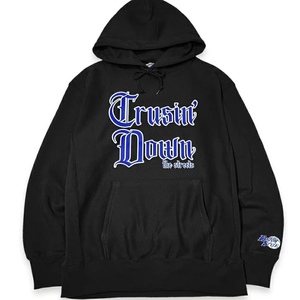 XXLサイズ Kustomstyle カスタムスタイル KSP2316BK SIXTY FOUR PULLOVER HOODIE プルオーバー パーカー 黒色