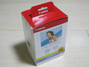 キヤノン・Canon　★KL-36IP・3PACK・SELPHY CPシリーズ用　カラーインク　＆　L判ペーパーセット（108枚分）★未使用品　未開封品