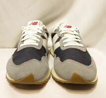 美品 New Balance MS237SC 26cm ニューバランス 237 ランニングシューズ グレー ネイビー_画像3