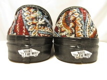 美品 VANS AUTHENTIC 23.5cm Tapestry Paisley バンズ オーセンティック 総柄 ゴブラン織り キャンバス ヴァンズ タペストリー ペイズリー_画像4