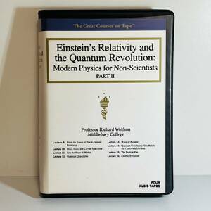 【洋書 希少カセットテープ】Einstein's Relativity and the Quantum Revolution: Modern Physics for Non-Scientists Parts 2
