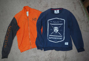 HYDROGEN、SUPREMEBEING　スウエット計２点★他いろいろ格安放出、同梱発送可