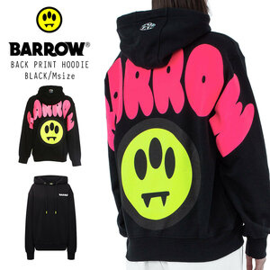 【 BARROW 】 UNISEX BACK PRINT HOODIE バロー バロウ ユニセックス ビッグロゴ バックプリント パーカー Mサイズ