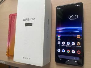 【中古】SONY Xperia Pro-i 512GB フロストブラック XQ-BE42 エクスペリア
