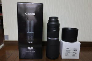 キャノン　RF800mm F11 IS STM　純正レンズフード付き