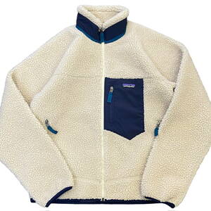 patagonia レトロX ジャケット S ナチュラル パタゴニア フリース ジャケット Classic Retro X Fleece Jacket 23056 2019年製