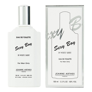 ジャンヌアルテス セクシーボーイ イン ホワイトシャツ EDT・SP 100ml 香水 フレグランス SEXY BOY IN WHITE SHIRT JEANNE ARTHES 未使用