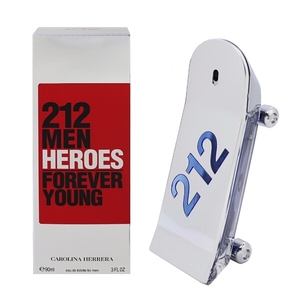 キャロライナヘレラ 212 ヒーローズ メン EDT・SP 90ml 香水 フレグランス 212 MEN HEROES FOREVER YOUNG CAROLINA HERRERA 新品 未使用