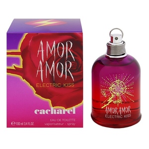 キャシャレル アモール アモール エレクトリック キス EDT・SP 100ml 香水 フレグランス AMOR AMOR ELECTRIC KISS CACHAREL 新品 未使用