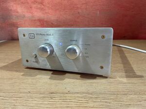 希少① TRIODE VP-Phono MarkⅡ 真空管アンプ / 中古品 通電のみ確認済み