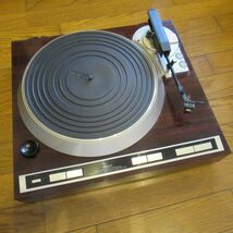 完動品/DENON DP-37F/フルオートマティック レコードプレーヤー/カートリッジ付/A-11420_画像1