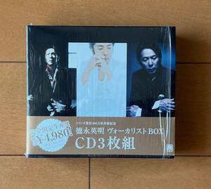 徳永英明／ヴォーカリストBOX　★★完全限定生産3CD　特製ボックス仕様　美品！★★