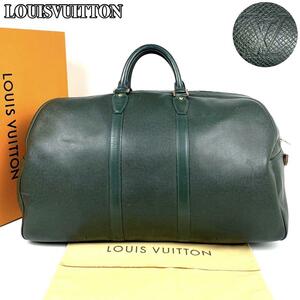 【極美品】LOUIS VUITTON ルイヴィトン ボストンバッグ トラベル 旅行鞄 タイガ ケンダル GM M30114 ビジネス 男女兼用 大容量 レザー 人気