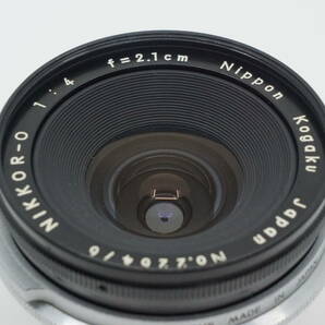 ニコン NIKKOR-O 2.1cm F4 美品 ニッコール 21mm F4 専用ビューファインダー・レンズキャップ付き Nikon 超広角レンズの画像3