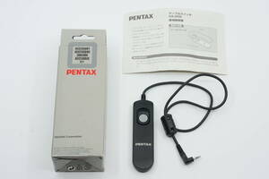 PENTAX純正 ケーブルスイッチ CS-205 極美品 ペンタックス レリーズ 元箱・説明書つき