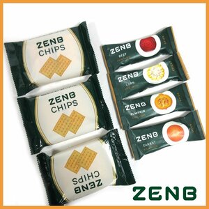 ▲▽ZENB（ゼンブ）●健康食品7点セット●チップス3袋●野菜スティック リッチテイスト4本●グルテンフリー