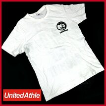 ▽■United Athle★ユナイテッドアスレ★ロゴTシャツ★ホワイト★Lサイズ_画像1