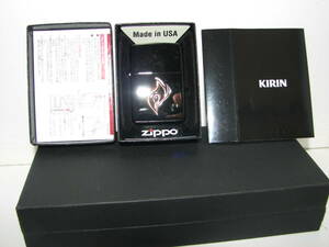 NO341　2014年 KIRIN FIRE キリンファイア チタン 黒　 抽プレ ZIPPO です。