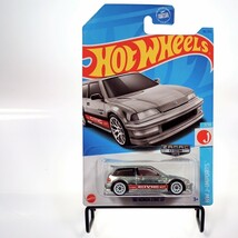 【限定品/未開封】ホットウィール アメリカ ウォルマート限定品 ザマック ’90 ホンダ シビックEF　HotWHeeLs ZAMAC HONDA CIVIC EF_画像2