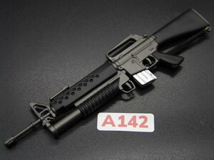 【 A 142 】1/6ドールパーツ：DRAGON製 M203付きM16アサルトライフル【 長期保管・ジャンク扱い品 】