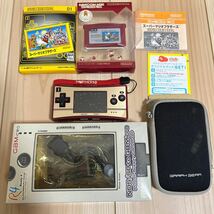 動作確認済◆美品 GAME BOY micro ゲームボーイミクロ (ファミコンバージョン) 任天堂 Nintendo ＋互換ACアダプタ＋おまけソフト/ セット _画像8