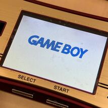 動作確認済◆美品 GAME BOY micro ゲームボーイミクロ (ファミコンバージョン) 任天堂 Nintendo ＋互換ACアダプタ＋おまけソフト/ セット _画像6