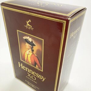 ◆◆【古酒】Hennessy XO ヘネシー 金キャップ クリアボトル ブランデー コニャック 箱あり 700ml 40% oi◆◆の画像6