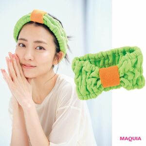 水晶玉子先生監修 キレイと運気を上げる開運ヘアターバン MAQUIA (マキア) 2023年8月号の付録 ヘアバンド