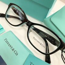 安心の2年間正規保証付き! 定価38,500円 TIFFANY ティファニー TF2187-D 8055 TF2187D TF2187 正規品 新品 メガネフレーム メガネ 眼鏡_画像2