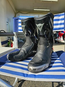 【中古】ダイネーゼ　レーシングブーツ　DAINESE RACING BOOTS TORQUE 3 OUT AIR　サイズ42(26.5cm) 