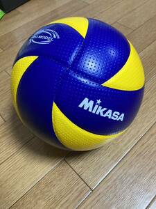 ミカサ　バレーボール 国際公認球/検定球 5号 MVA300 （ブルー/イエロー）プロモデル　MIKASA