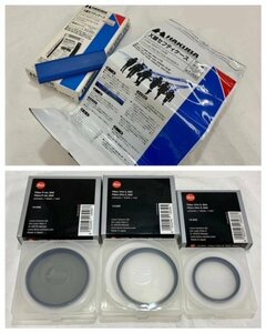 【中古品】【ジャンク品】(4点set)Leica ライカ Filter/X線セフティケース【送料別】TD0202