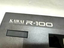 【中古品】(ジャンク品)カワイ　KAWAI　ドラムマシン（リズムマシン）R-100【送料別】FD0778_画像5