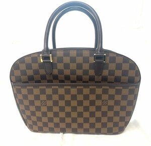 【中古品】ヴィトン　LOUIS VUITTON　エベヌ サリア オリゾンタル ハンドバッグ　ダミエ　N51282【送料別】FB0355