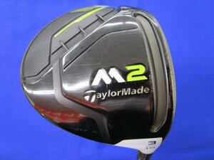 ●テーラーメイド　M2　2017　US（3W-15度-S）TM　REAX　65　中古品●