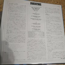 PRESTIGE 　モノラルLPレコード　 ギル・メレ / ギルズ・ゲスト GIL MELLE GIL'S GUESTS国内盤　超美品_画像3