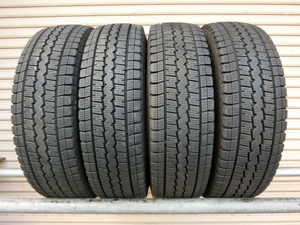 2022年製★ 195/80R15 107/105L ★ 4本セット!! ★ DUNLOP ★ WINTER MAXX SV01　約7分山　195/80/15　商用車　ハイエース