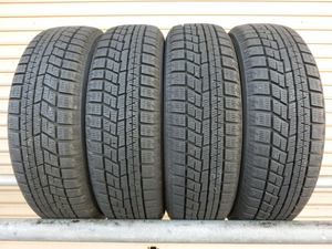 ★ 155/65R14 ★ 4本セット!! ★ YOKOHAMA ★ iceGUARD iG60　約8分山　2019年製　155/65/14　155/65-14　冬用スタッドレス