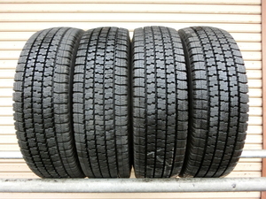 2021年製★ 195/75R15 109/107L ★ 4本セット!! ★ TOYO ★ DELVEX M935　約11㎜　良品スタッドレス　ダイナデュトロ　低床トラック