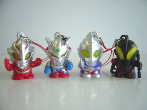 #Ghs25IH Ultraman light mascot 2 all 4 kind Mebius be real :*BANDAI Bandai *200 jpy =008455_c