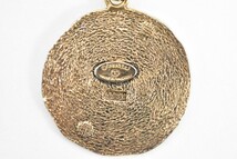 CHANEL シャネル 31RUE CAMBON カンボン 大振り ゴールドチェーン ネックレス コイン メダル ペンダント ゴールド ビンテージ RK-85G/000_画像4