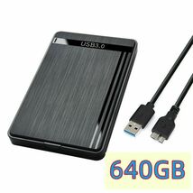 E057 640GB USB3.0 外付け HDD TV録画対応 p4_画像1