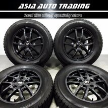 美品 超バリ溝 日産 C27 セレナ 純正 オプション エスティーロ 5.5J+45 ヨコハマ IG60 195/65R15 ice GUARD 2019年 スタッドレス C25 C26_画像1