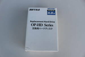 BUFFALO(バッファロー）　OP-HD4.0H (4TB/テラステーション/TS5400RHシリーズ交換用HDD)　未使用　箱痛み品